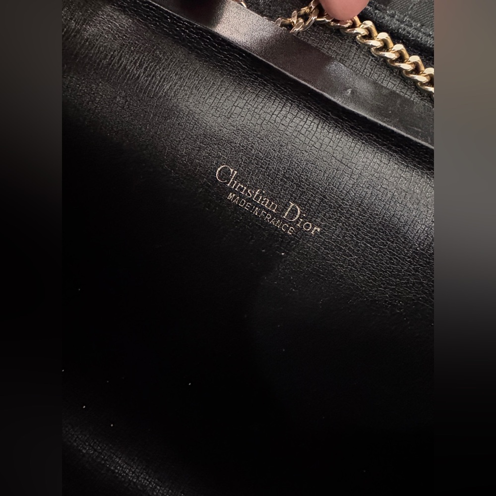 Christian Dior honeycomb envelope flap Crossbody clutch pouch shoulder - Picture 7 of 17